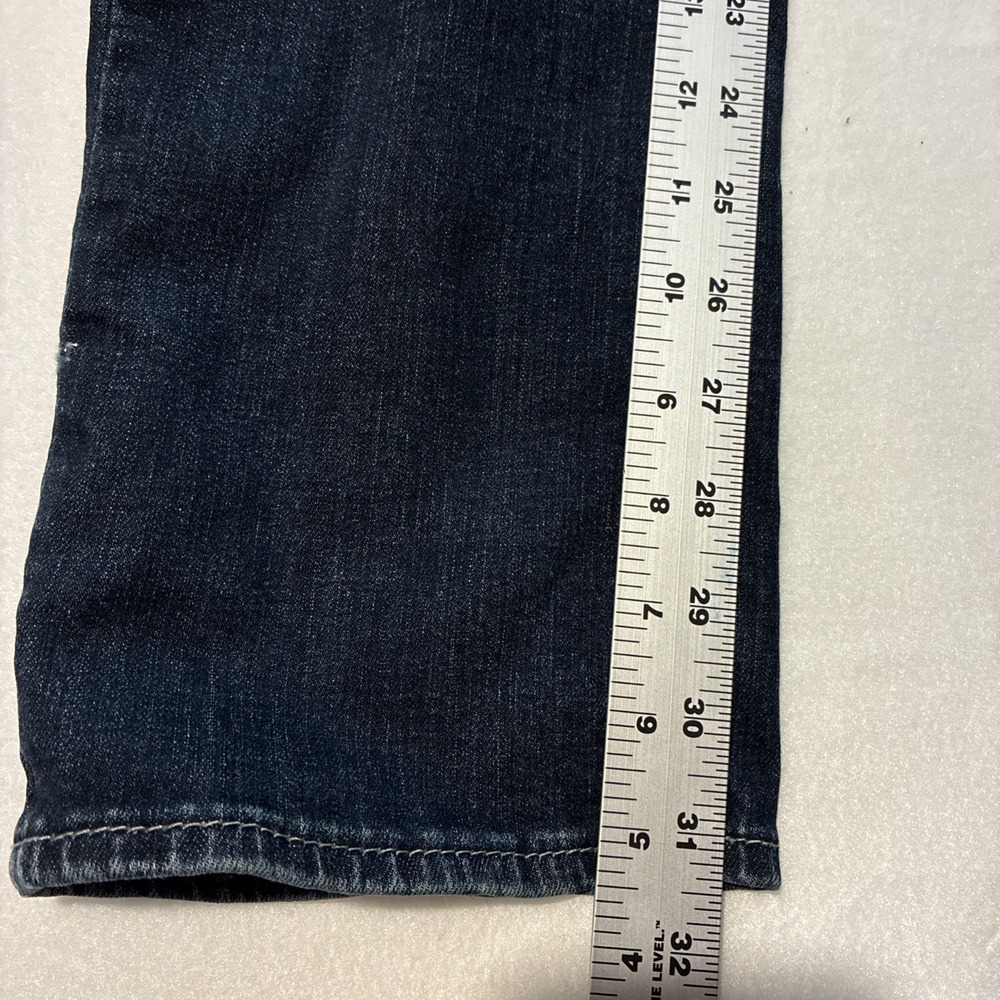 Departwest Trouper Distressed Jeans Mens Tag 30x32 (Fits 30x31) Denim Whiskered - Picture 9 of 13